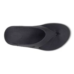 OOfos Unisex OOriginal Sandal - Black- Regular (D) -Sports Store 1000BLK shot6 932x680 6eee01d8 7f50 4be5 80d4 2b9e283c9c84