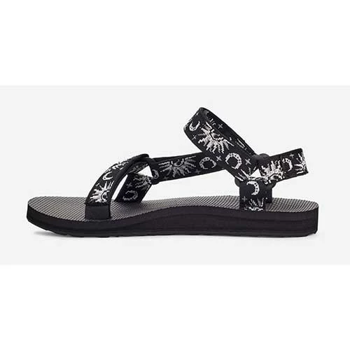 Teva Women's Original Universal Sandals - Sun And Moon Black/White - Regular (B) 5 Teva Women's Original Universal Sandals - Sun And Moon Black/White - Regular (B) - Image 3