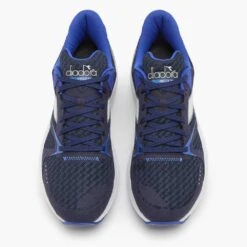 Diadora Men's Mythos Blushield Vortice 8 Running Shoe- Blue Corsair/White/Surf The Web - Regular (D) -Sports Store 101.179087 D0244 50 HR