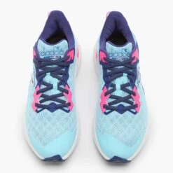 Diadora Women's Volo 3 Running Shoe - Bright Baby Blue/Blueprint - Regular (B) -Sports Store 101.179088 D0253 50 HR