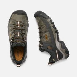 Keen Men's Targhee III Leather Waterproof Hiking Shoe - Black Olive/Golden Brown - Regular (D) 7 Keen Men's Targhee III Leather Waterproof Hiking Shoe - Black Olive/Golden Brown - Regular (D) -Sports Store 1017784 PLD PDP