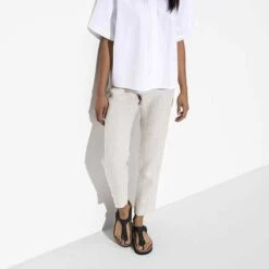 Birkenstock Gizeh Platform Vegan - Birko Flor Black- Regular/Wide -Sports Store 1018546 f look f