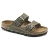 Birkenstock Arizona Soft Footbed Faded Khaki Oiled Nubuck Leather- Regular/Wide -Sports Store 1019313