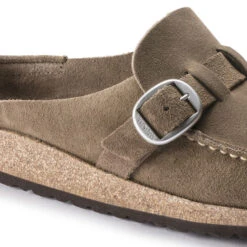 Birkenstock Women's Buckley Suede - Grey Taupe- Medium/Narrow -Sports Store 1019490 detail 1 1