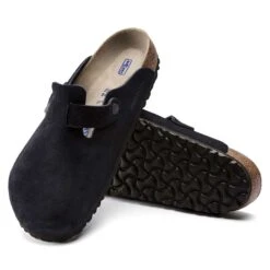 Birkenstock Women's Boston Soft Footbed - Midnight - Regular 9 Birkenstock Women's Boston Soft Footbed - Midnight - Regular -Sports Store 1023865 sole