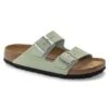 Birkenstock Women's Arizona Nubuck - Matcha- Medium/Narrow -Sports Store 1024116