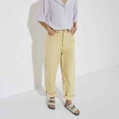 Birkenstock Women's Arizona Nubuck - Matcha- Medium/Narrow -Sports Store 1024116 f look f