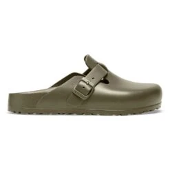 Birkenstock Women's Boston EVA Clog - Khaki - Medium/Narrow (B) -Sports Store 1026215 side