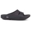 OOfos Unisex OOahh Slide - Black-Regular (D) -Sports Store 1100BLK shot1 932x680 db5e6bd4 88d0 421b 9c35 fafd1caa190d