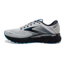 BROOKS Men's Adrenaline GTS 22 Running Shoe- Oyster/India Ink/Blue- Regular (D) 10 BROOKS Men's Adrenaline GTS 22 Running Shoe- Oyster/India Ink/Blue- Regular (D) -Sports Store 110366 023 M Adrenaline GTS 22 1