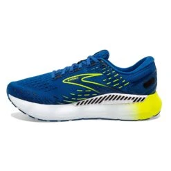 BROOKS Men's Glycerin GTS 20 Running Shoe- Blue/Nightlife/White- Regular (D) -Sports Store 110383 482 M Glycerin GTS 20