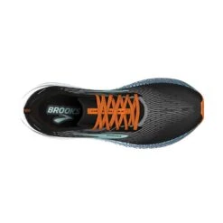 BROOKS Men's Hyperion Max Running Shoe- Black/Grey/Orange Clown Fish - Regular (D) -Sports Store 110390 019 O Hyperion Max