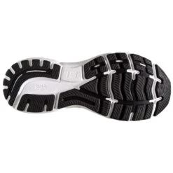 BROOKS Men's Ghost 15 Run Proud Running Shoe - Black/White/Multi- Regular (D) -Sports Store 110393 058 S Ghost 15