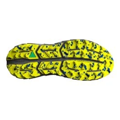 BROOKS Men's Cascadia 17 Trail Running Shoe - Blue/Surf The Web/Sulphur - Regular (D) -Sports Store 110403 416 S Cascadia 17