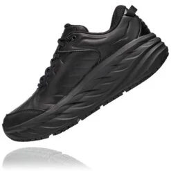 Hoka Men's Bondi SR Wide - Black/Black- Wide(2E) -Sports Store 1110520 BBLC 4