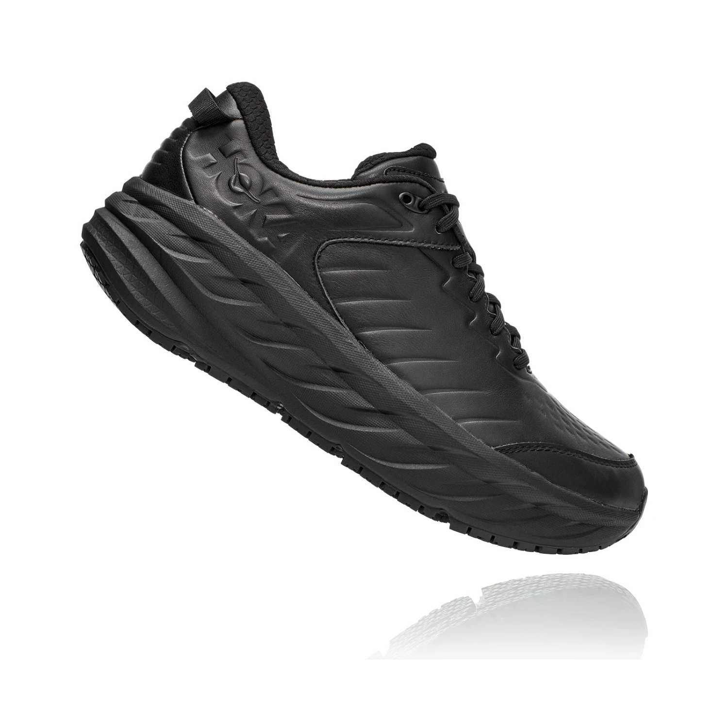 Hoka Men's Bondi SR Running Shoe - Black/Black - Regular (D) 3 Hoka Men's Bondi SR Running Shoe - Black/Black - Regular (D)