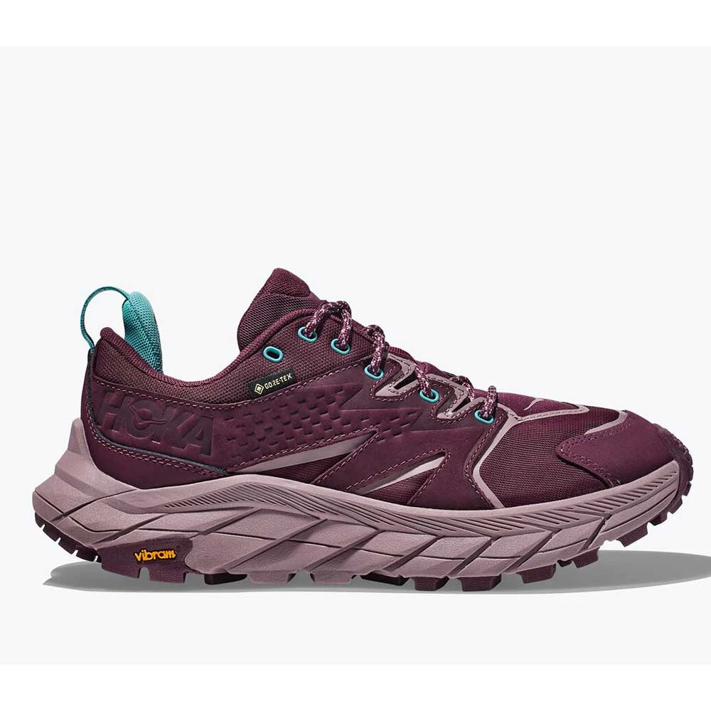 Hoka Women's Anacapa Low GTX Hiking Shoe - Grape Wine/Elderberry- Regular (B) 3 Hoka Women's Anacapa Low GTX Hiking Shoe - Grape Wine/Elderberry- Regular (B)