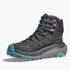 Hoka Women's Kaha 2 GTX Boot - Castlerock/Coastal Shade- Regular (B) -Sports Store 1123156 CCSH 3