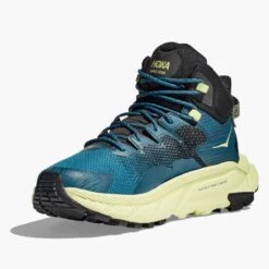 Hoka Men's Trail Code GTX Hiking Boot- Blue Graphite/Blue Coral -Sports Store 1123165 BGBCR 3