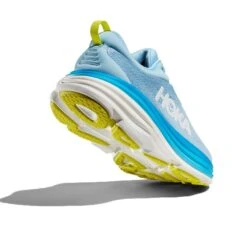 Hoka Men's Bondi 8 Running Shoe - Airy Blue/Diva Blue - Wide (2E) -Sports Store 1123202 ABDB 4