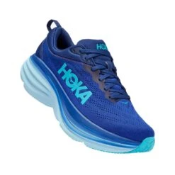 Hoka Men's Bondi 8 Running Shoe - Bellwether Blue/Bluing - Regular (D) -Sports Store 1123202 BBBG 1