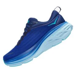 Hoka Men's Bondi 8 Running Shoe - Bellwether Blue/Bluing - Regular (D) -Sports Store 1123202 BBBG 4