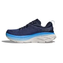 Hoka Men's Bondi 8 Running Shoe - Outer Space/All Aboard - Regular (D) -Sports Store 1123202 OSAA 8