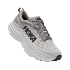 Hoka Men's Bondi 8 Running Shoe- Sharkskin/Harbor Mist- Wide (2E) -Sports Store 1123202 SHMS 1 e62aab5b 37c5 47fd baa4 1ab4c3a3e59c