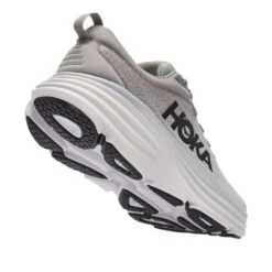 Hoka Men's Bondi 8 Running Shoe- Sharkskin/Harbor Mist- Wide (2E) -Sports Store 1123202 SHMS 3 97cd2c4b 5a81 465b bc45 ea21e4e65898