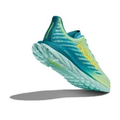 Hoka Men's Mach 5 Running Shoe - Lime Glow/Ocean Mist - Regular (D) -Sports Store 1127893 LGOM 4