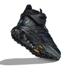 Hoka Men's Speedgoat 5 Mid GTX Running Shoe - Black/Black -Sports Store 1127918 BBLC 4