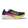 Hoka Unisex Rocket X 2 Running Shoe - Black/Multi - Regular (D) -Sports Store 1127927 BKML 1