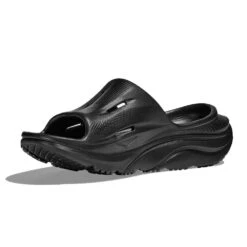 Hoka Unisex Ora Recovery Slide 3 - Black/Black -Sports Store 1135061 BBLC 3