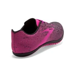 BROOKS Women's Mach 19 Track Spike - Black/Hollyhock/Pink- Regular (B) 11 BROOKS Women's Mach 19 Track Spike - Black/Hollyhock/Pink- Regular (B) -Sports Store 120311 063 H Mach 19