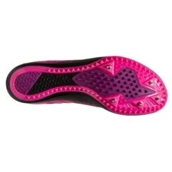 BROOKS Women's Mach 19 Track Spike - Black/Hollyhock/Pink- Regular (B) 13 BROOKS Women's Mach 19 Track Spike - Black/Hollyhock/Pink- Regular (B) -Sports Store 120311 063 S Mach 19