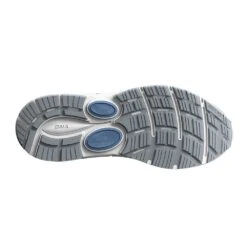 BROOKS Women's Dyad 11 Running Shoe - Grey/White/Blue - Regular (B) -Sports Store 120312 065 S Dyad 11 bcc42cd7 9341 4a74 a9f5 1f2bbb0177c9