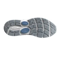 BROOKS Women's Dyad 11 Running Shoe- Grey/White/Blue - Wide (D) -Sports Store 120312 065 S Dyad 11 d761ab05 756e 46c0 9565 42c789941d8f