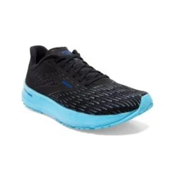 BROOKS Women's Hyperion Tempo Running Shoe - Black/Iced Aqua/Blue - Regular (B) -Sports Store 120328 082 A Hyperion Tempo