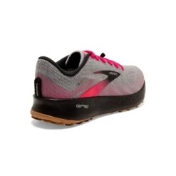BROOKS Women's Catamount Trail Running Shoe - Alloy/Pink/Black - Regular (B) -Sports Store 120339 098 H Catamount