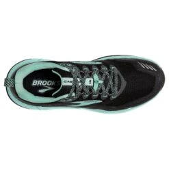 BROOKS Women's Cascadia 16 Trail Running Shoes - Black/Ebony/Yucca - Regular (B) -Sports Store 120363 049 O Cascadia 16