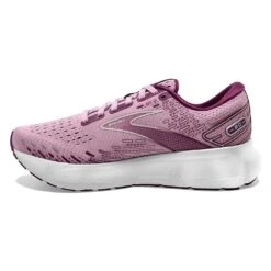 BROOKS Women's Glycerin 20 Running Shoe - Mauve/Grape Wine/Grey - Regular (B) -Sports Store 120369 577 M Glycerin 20