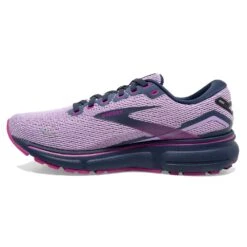 BROOKS Women's Ghost 15 Running Shoe- Rhapsody/Dress Blue/Viola- Regular (B) -Sports Store 120380 592 M Ghost 15
