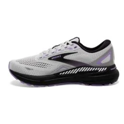 BROOKS Women's Adrenaline GTS 23 Running Shoe - Grey/Black/Purple- Regular (B) -Sports Store 120381 039 M Adrenaline GTS 23 1