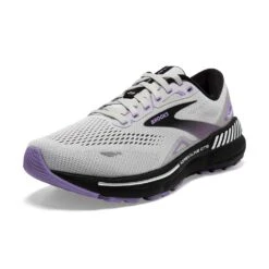 BROOKS Women's Adrenaline GTS 23 Running Shoe - Grey/Black/Purple- Regular (B) -Sports Store 120381 039 Z Adrenaline GTS 23 1