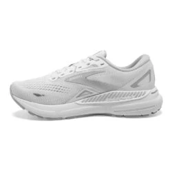 BROOKS W Adrenaline GTS 23 - White/Oyster/Silver -Sports Store 120381 104 M Adrenaline GTS 23