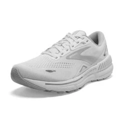 BROOKS W Adrenaline GTS 23 - White/Oyster/Silver -Sports Store 120381 104 Z Adrenaline GTS 23