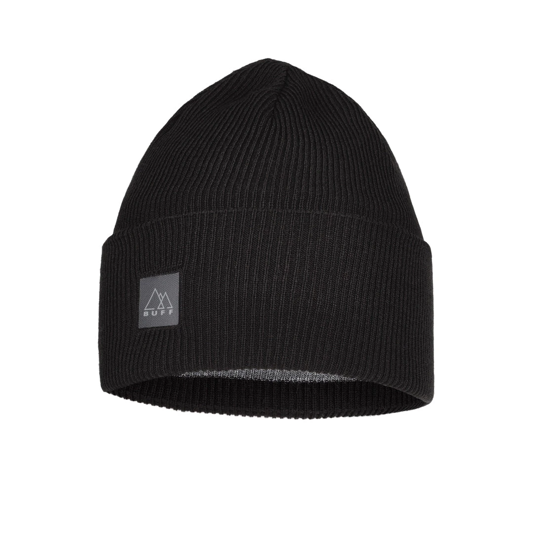 Buff Unisex CrossKnit Beanie - Black 3 Buff Unisex CrossKnit Beanie - Black