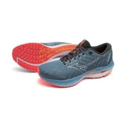 Mizuno Men's Wave Inspire 19 Running Shoe- Provincial Blue/White- Regular (D) 18 Mizuno Men's Wave Inspire 19 Running Shoe- Provincial Blue/White- Regular (D) -Sports Store 1280 AgL3SX8hGpQ33QI3