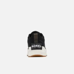 Sorel Women's Out N About III Low Sneaker Waterproof - Black/Sea Salt- Regular (B) -Sports Store 2019631 010 b
