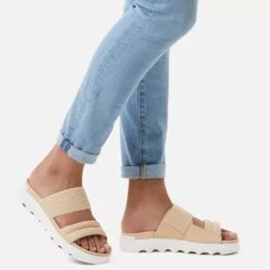 Sorel Women's Viibe Slide - Nova Sand/Sea Salt - Regular (B) -Sports Store 2030531 260 a9